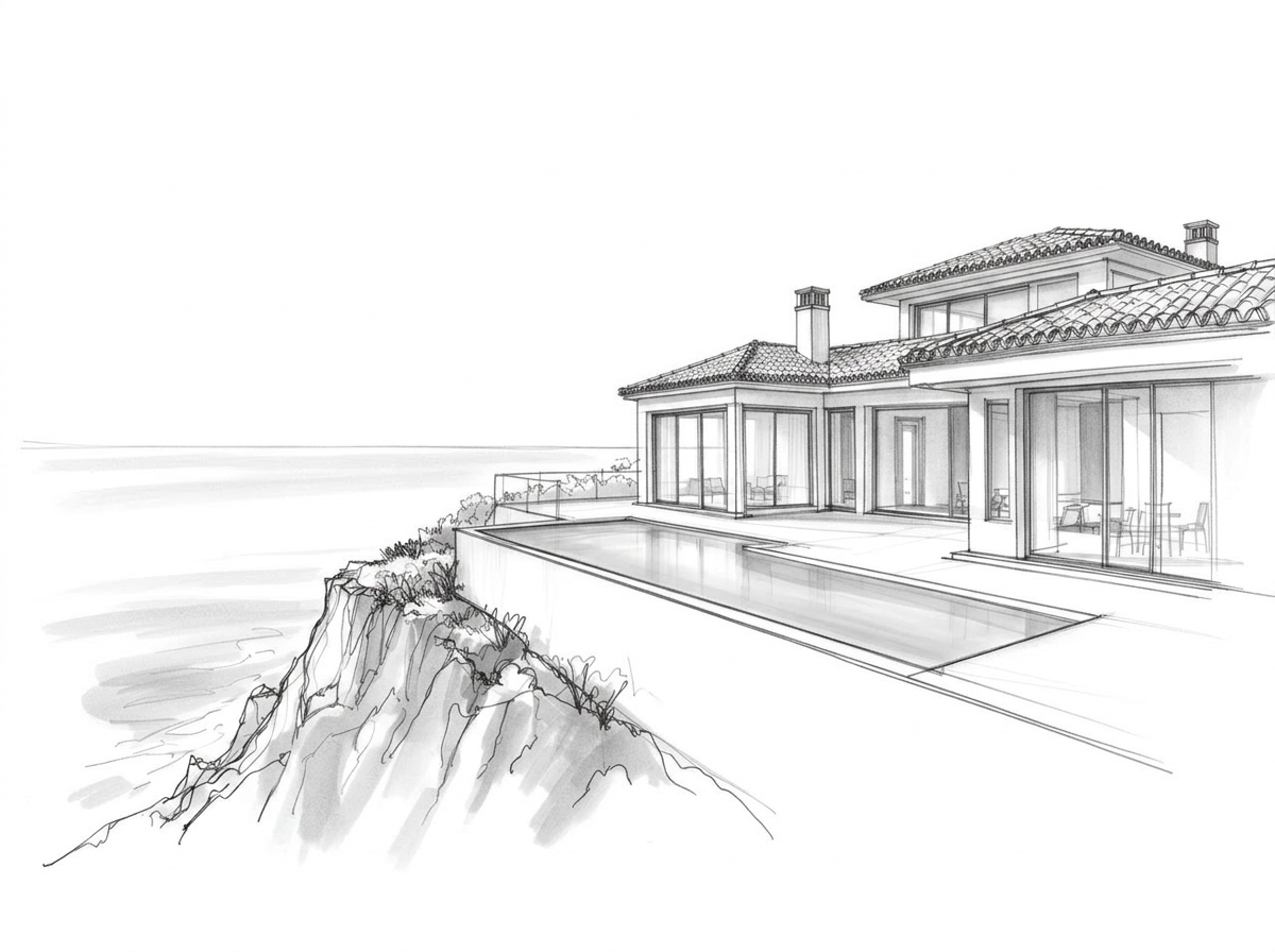 Hand-drawn concept sketch — Properties